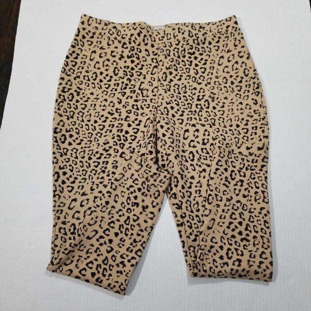 Chicos‎ animal print pants size 1P/8P